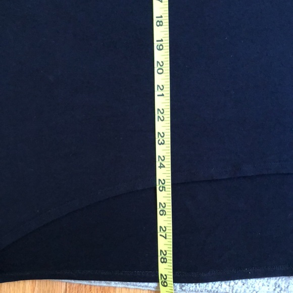 Eileen Fisher Black High front Low Back Sleeveless Butterfly Blouse Size L - Picture 15 of 16